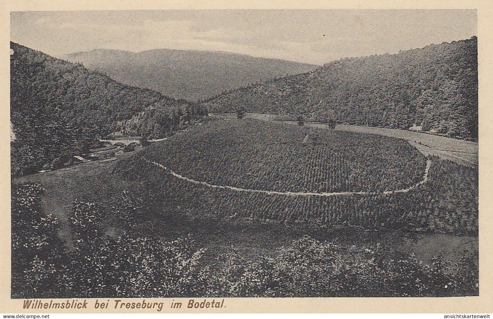 Wilhelmsblick Bei Treseburg Im Bodetal Ngl #D0908 - Otros & Sin Clasificación