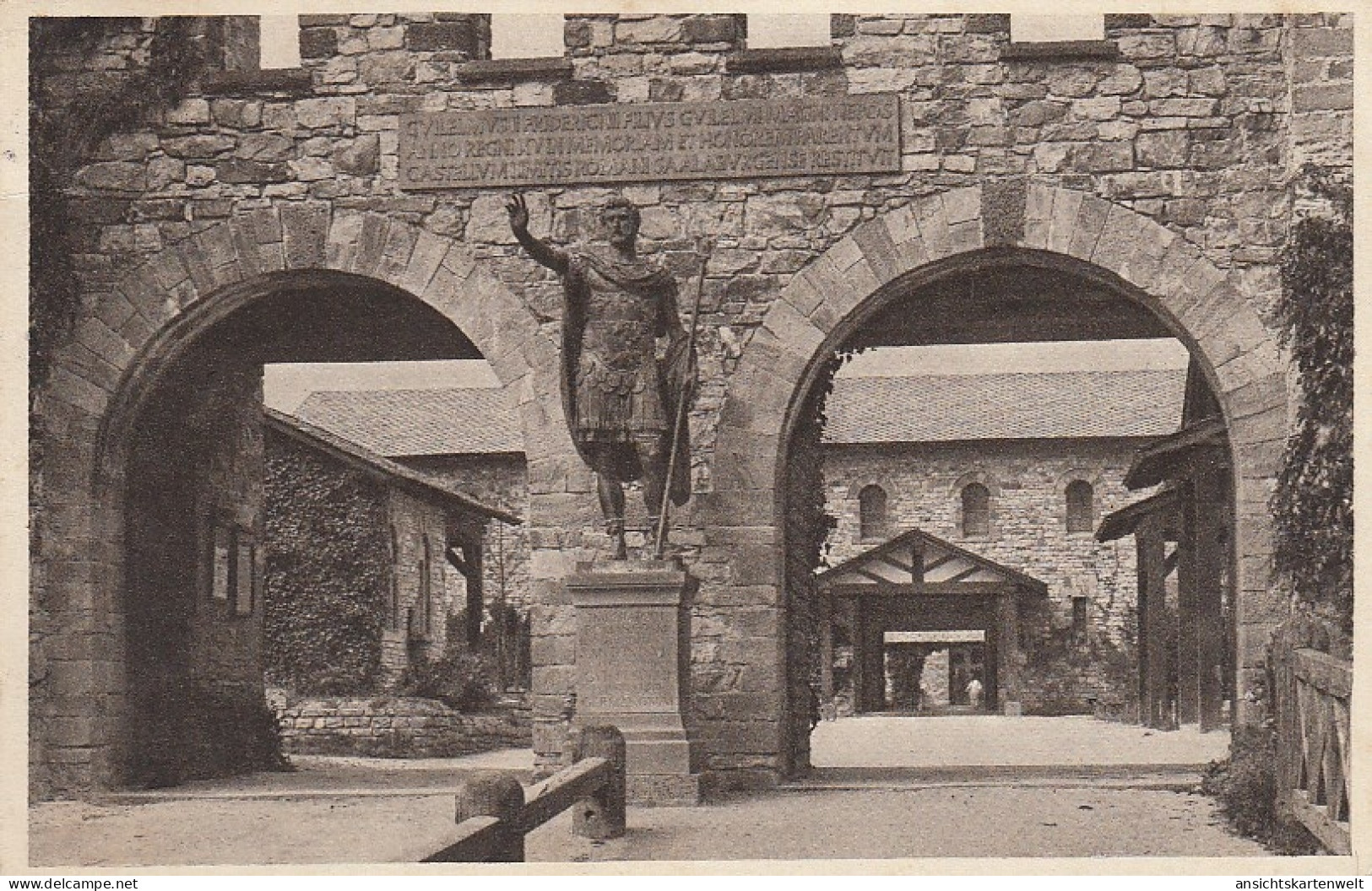 Kastell Saalburg Porta Decumana Glum 1910? #D1282 - Autres & Non Classés