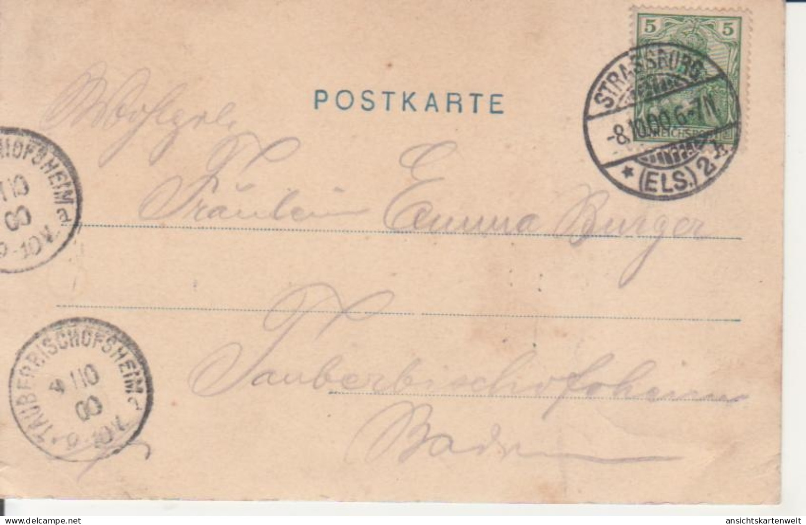 Straßburg Germania Gl1900 #218.591 - Elsass