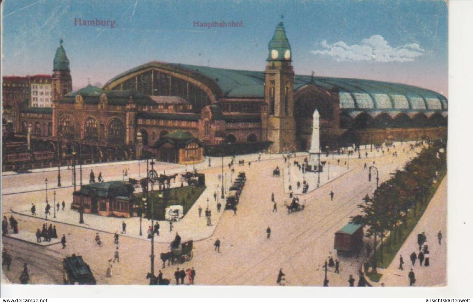 Hamburg Hauptbahnhof Gl1922 #218.703 - Sonstige & Ohne Zuordnung