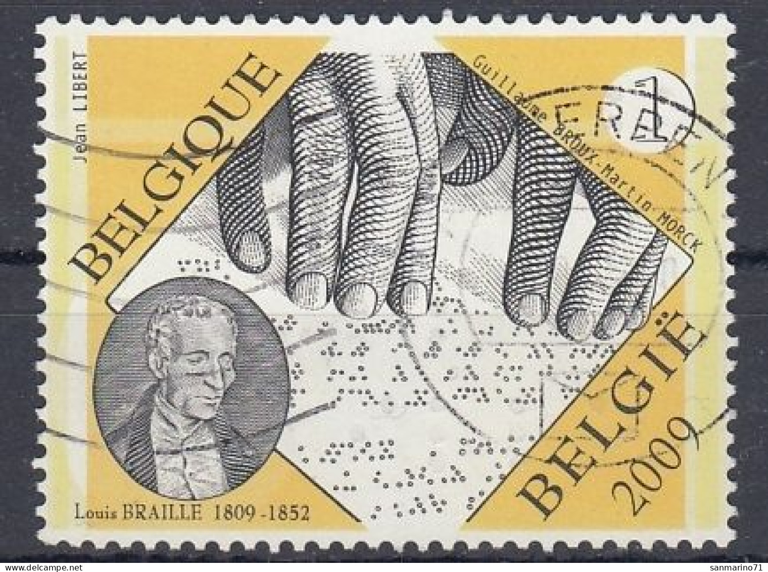 BELGIUM 3925,used - Handicap