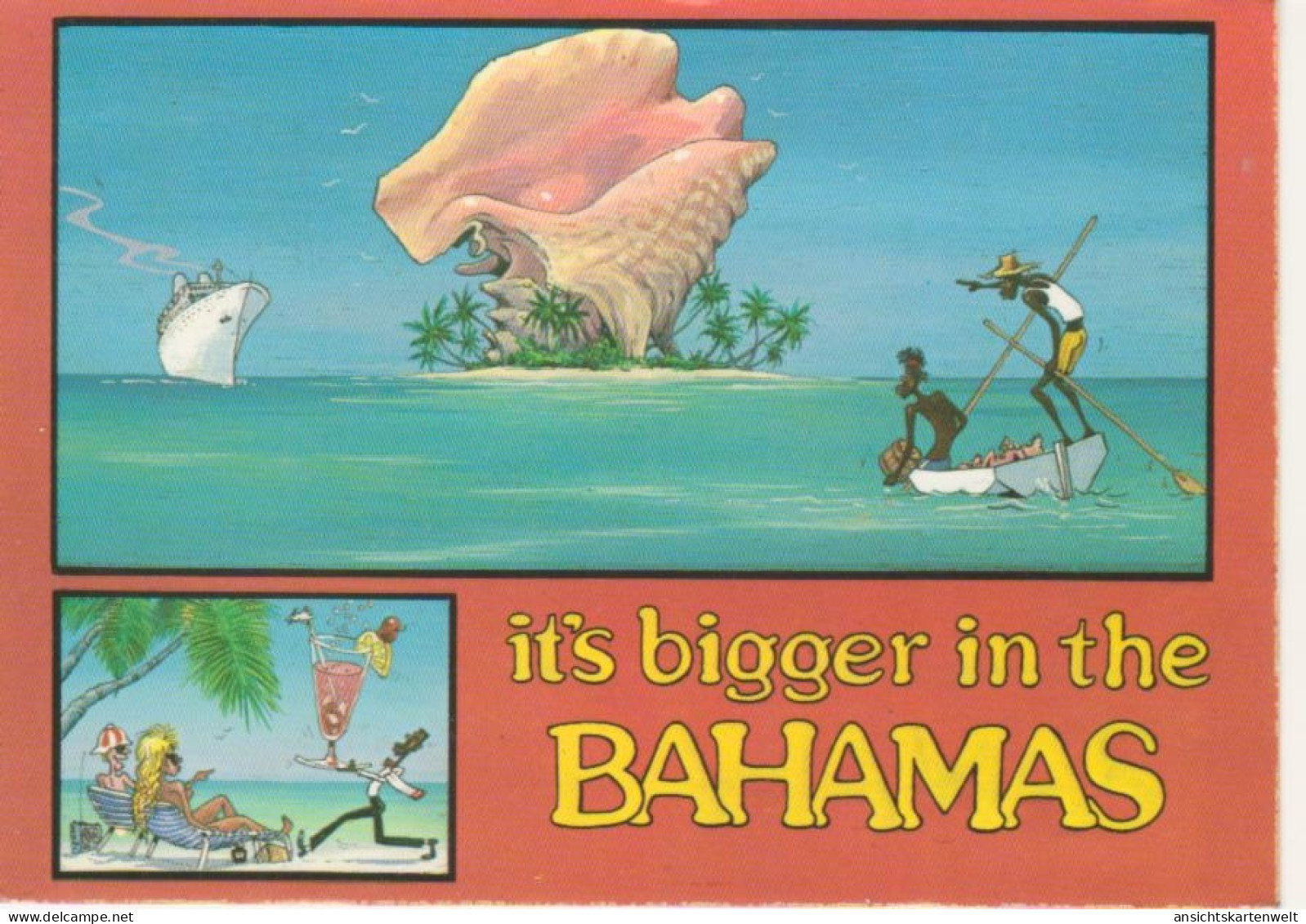 It's Bigger In The Bahamas Glca.1980 #218.369 - Sonstige & Ohne Zuordnung