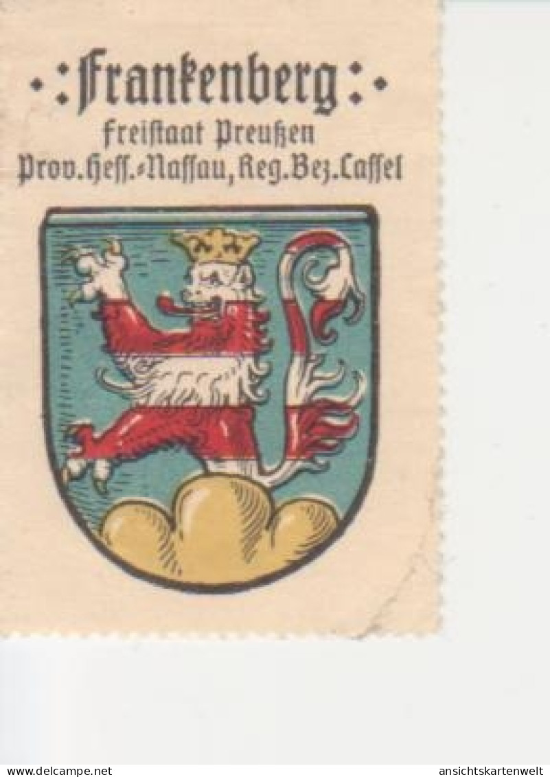 Marke: Frankenberg Prov. Hessen Freistaat Preußen Ngl #218.388 - Other & Unclassified