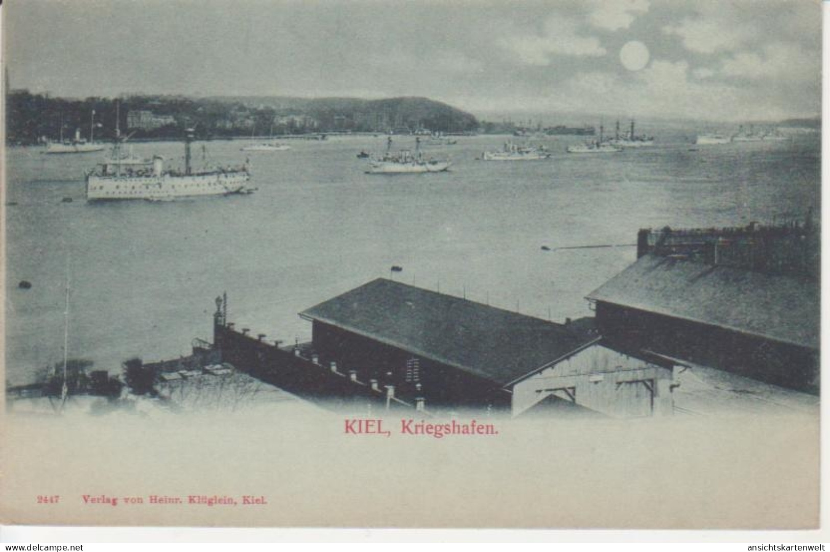 Kiel Kriegshafen Ngl #219.195 - Other & Unclassified