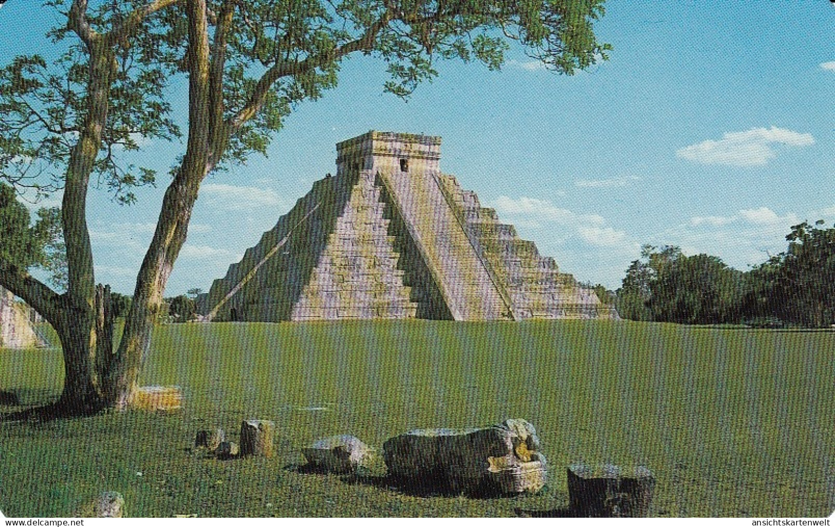 MEX Chichen Itzá, Yucatán, El Castillo Ngl #D1666 - Altri & Non Classificati