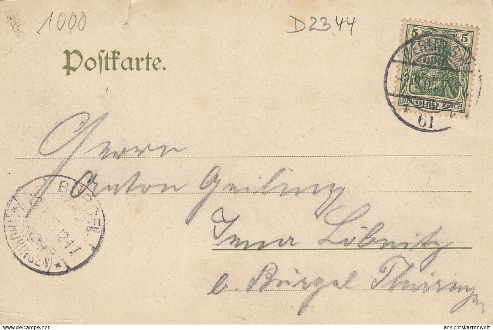 Berlin Kgl.Schloss Und Lustgarten Gl1905 #D2344 - Other & Unclassified