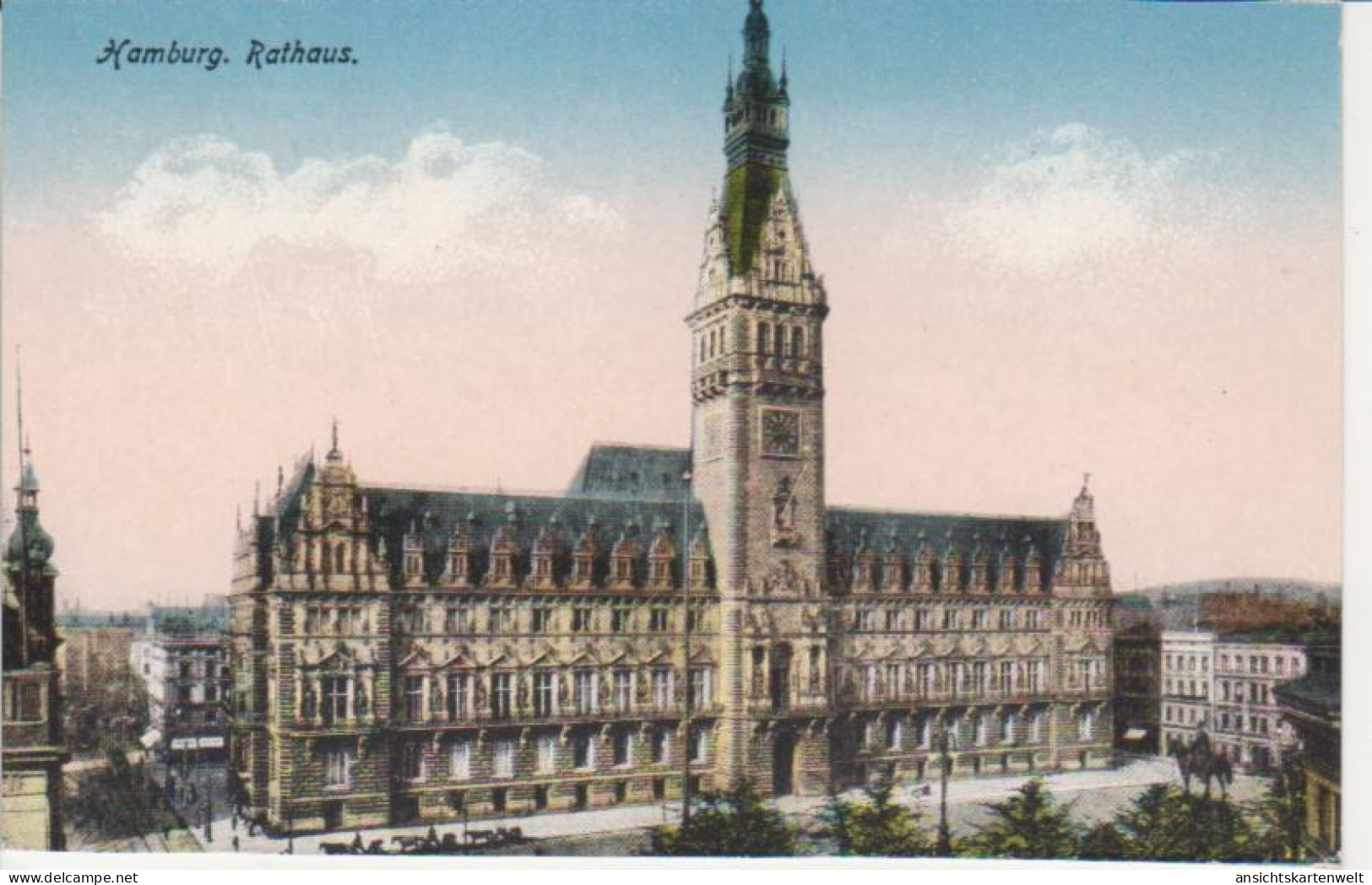 Hamburg Rathaus Ngl #218.694 - Altri & Non Classificati