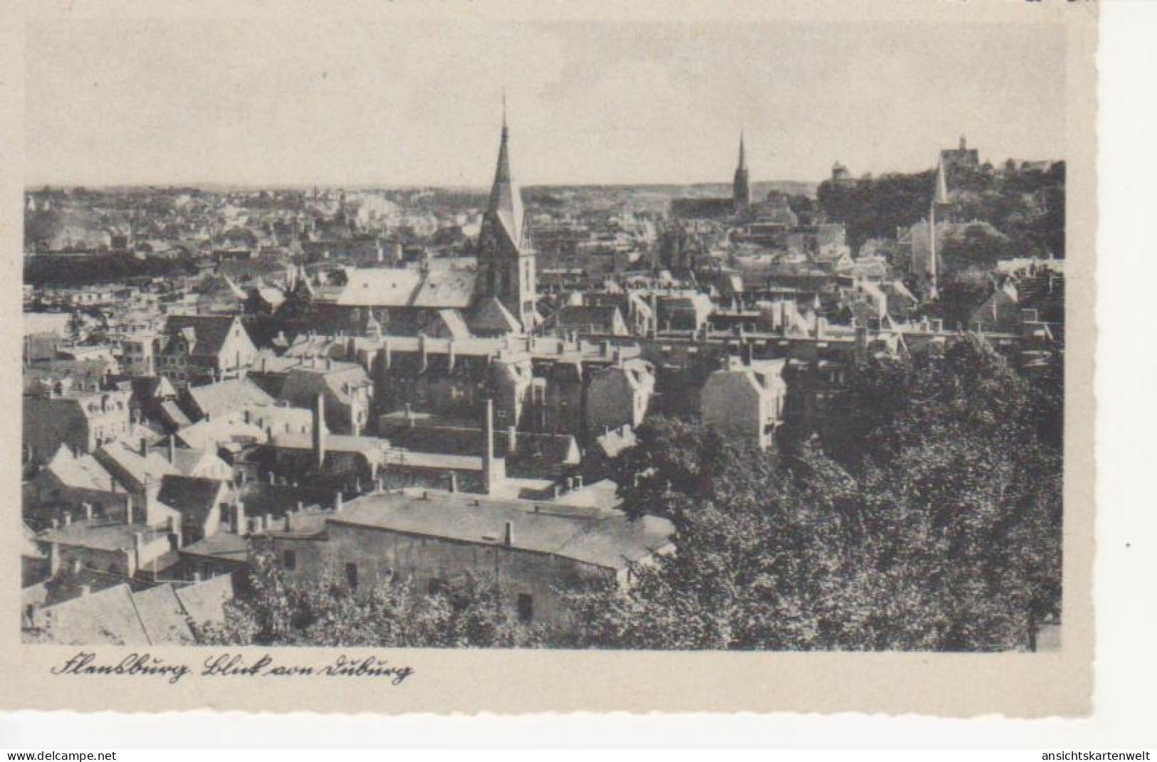 Flensburg Stadtpanorama Ngl #218.725 - Other & Unclassified