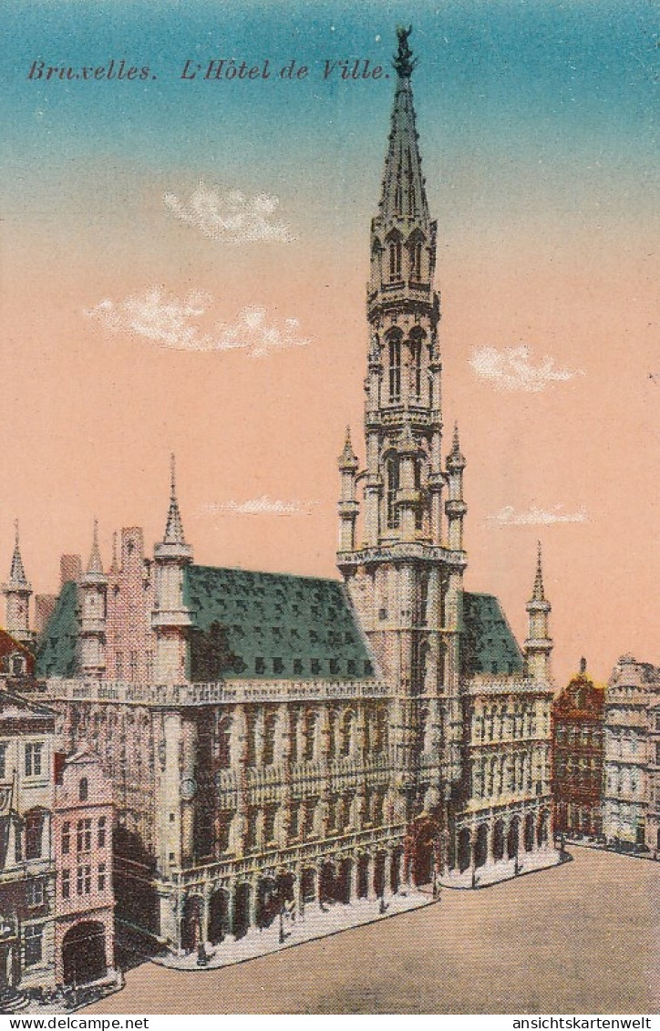 Bruxelles L'Hôtel De Ville Ngl #D2533 - Andere & Zonder Classificatie