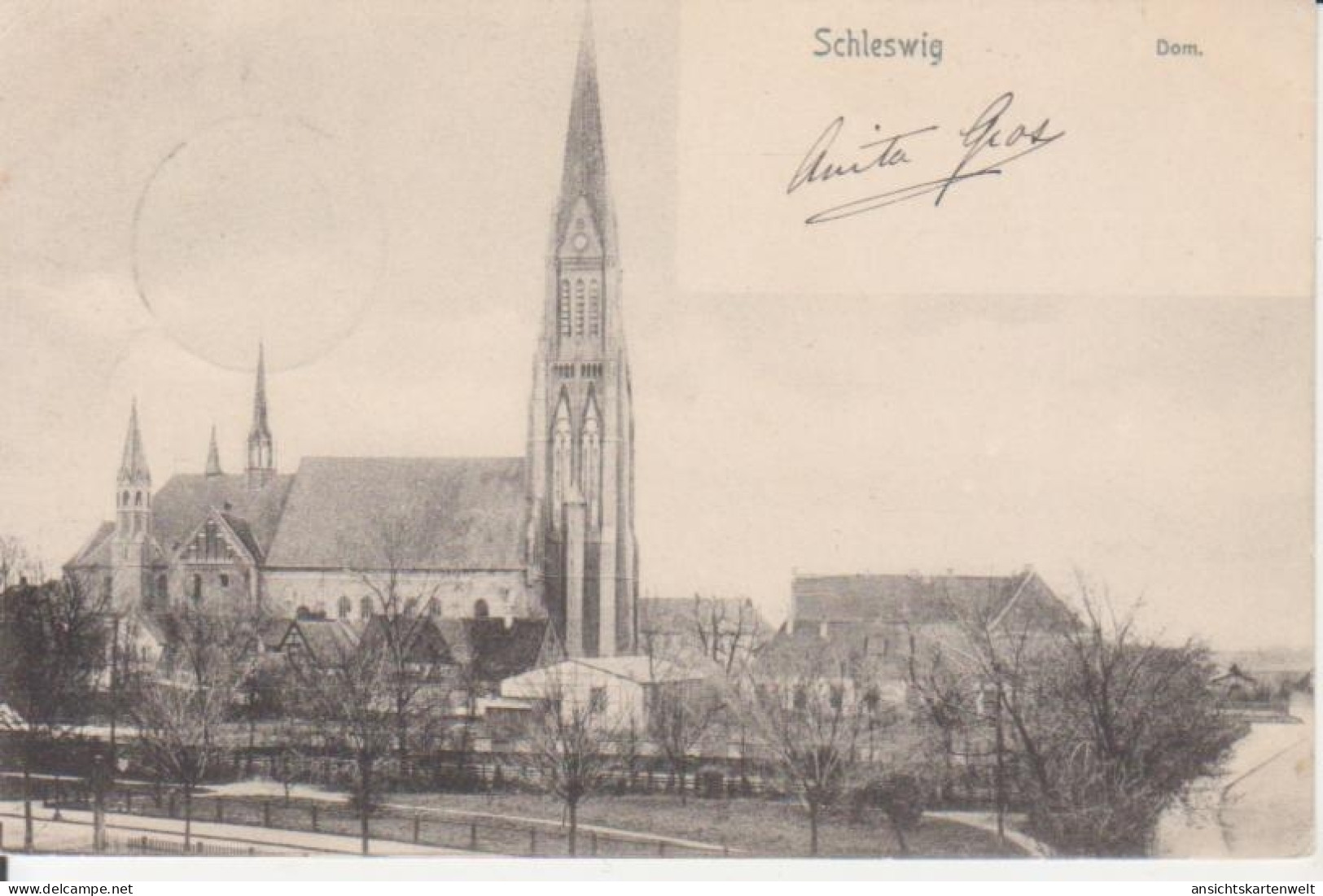 Schleswig Blick Zum Dom Gl1905 #219.196 - Sonstige & Ohne Zuordnung