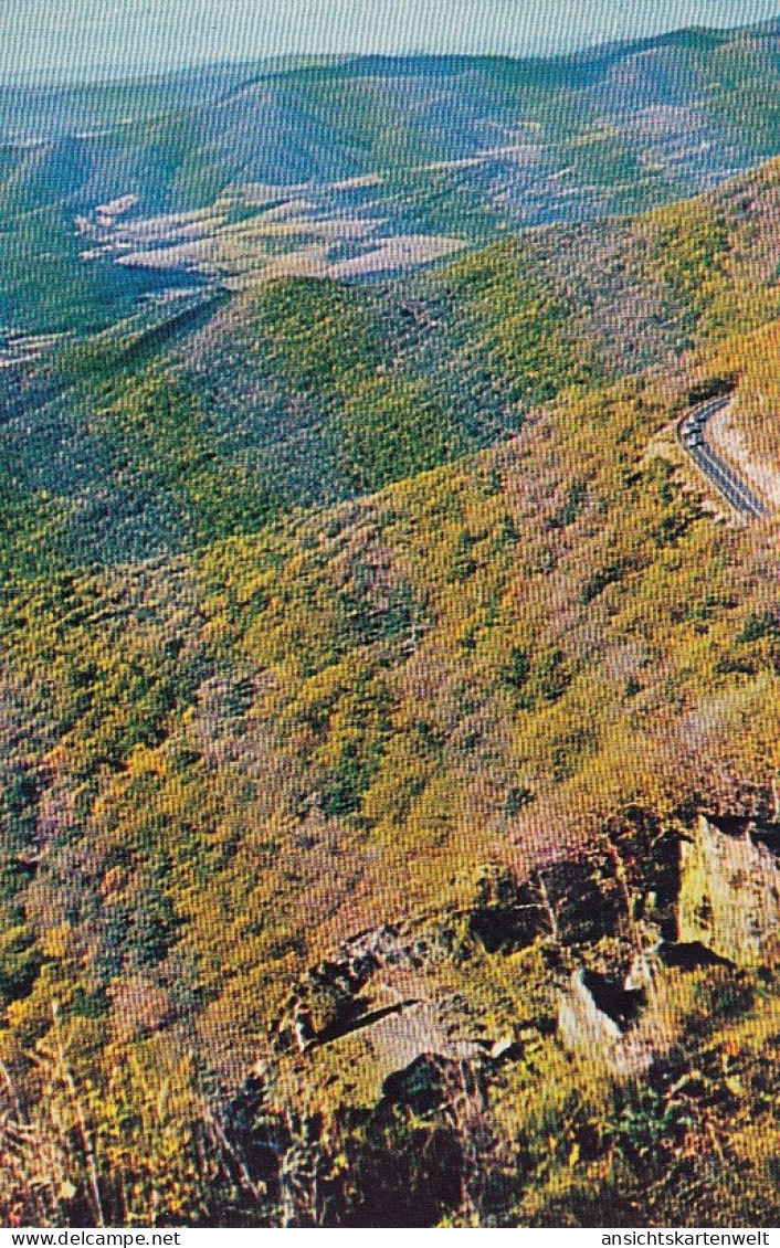 Curves On Skyline Drive In Virginia Ngl #D2021 - Andere & Zonder Classificatie