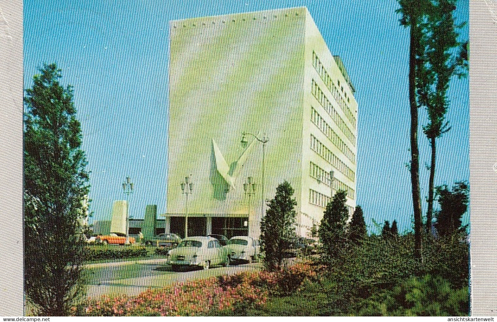 Detroit, Mich., The Veterans Memorial Buildin Gl1961 #D2165 - Andere & Zonder Classificatie