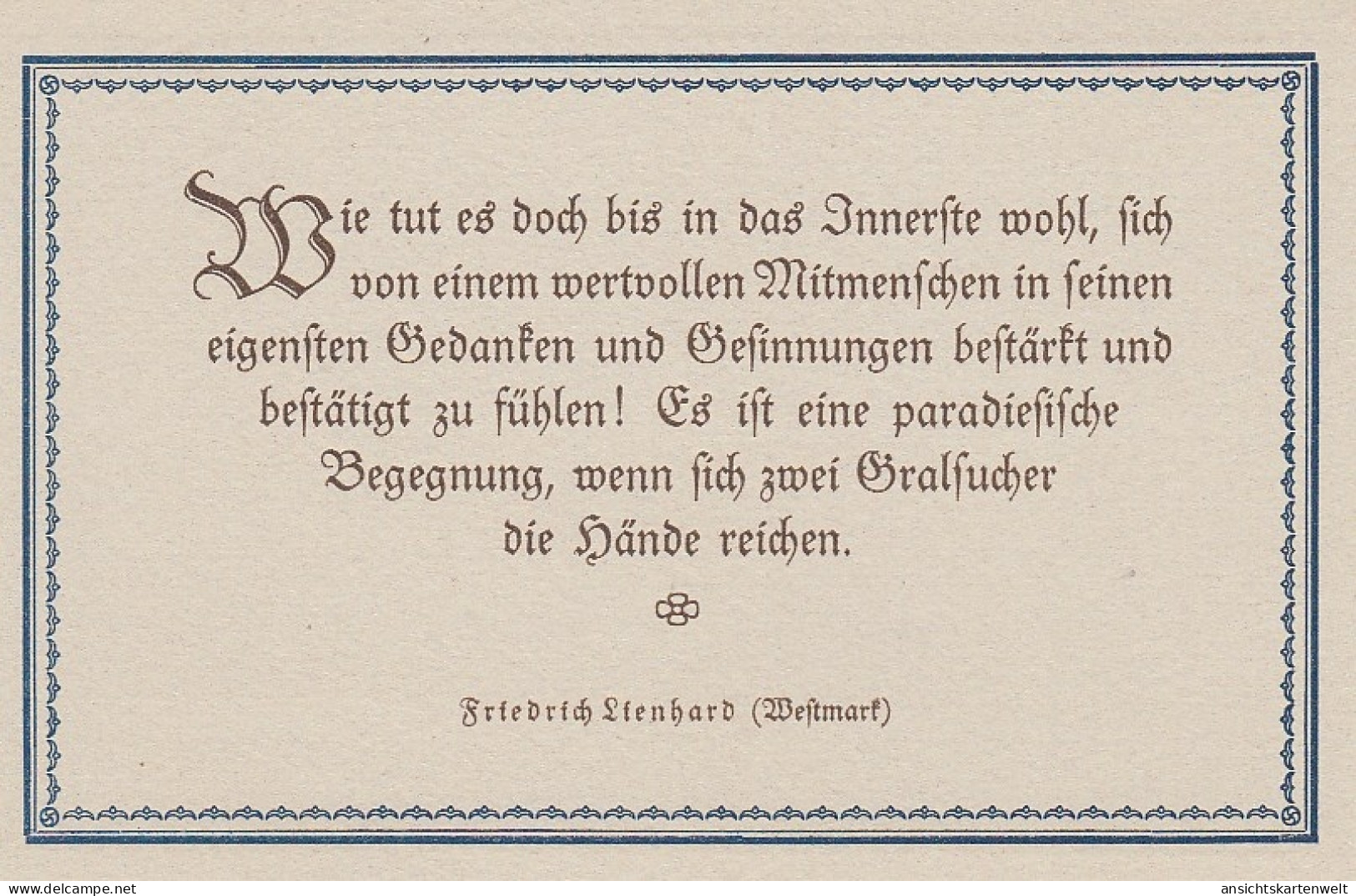 Wie Tut Es Doch Bis In Das Innerste ... Ngl #D3384 - Andere & Zonder Classificatie