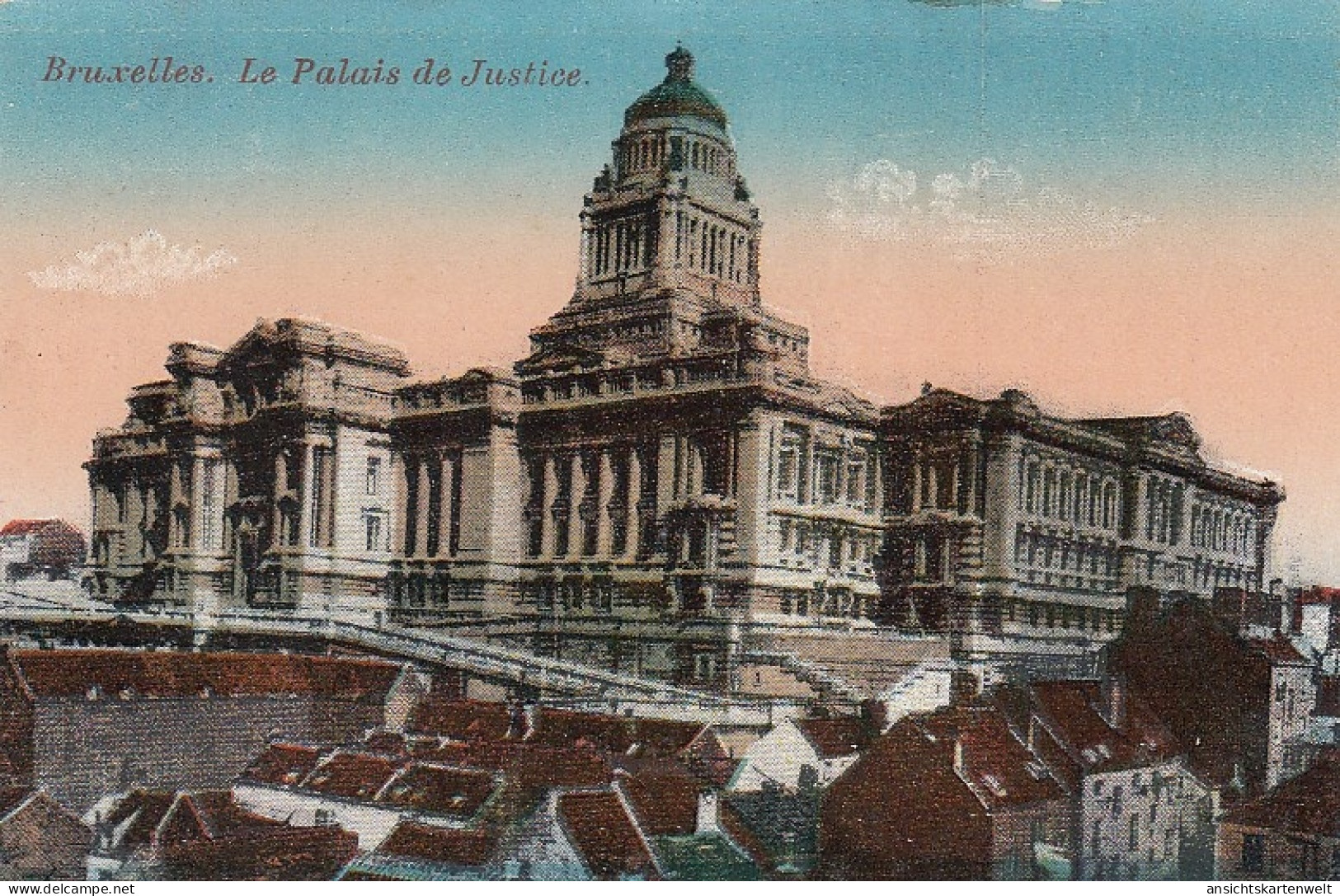 Bruxelles Le Palais De Justice Ngl #D2539 - Sonstige & Ohne Zuordnung