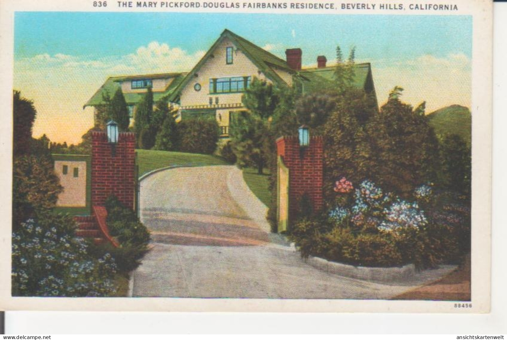 Beverly Hills CA - The Mary Pickford-Douglas Fairbanks Residence Ngl #220.208 - Altri & Non Classificati