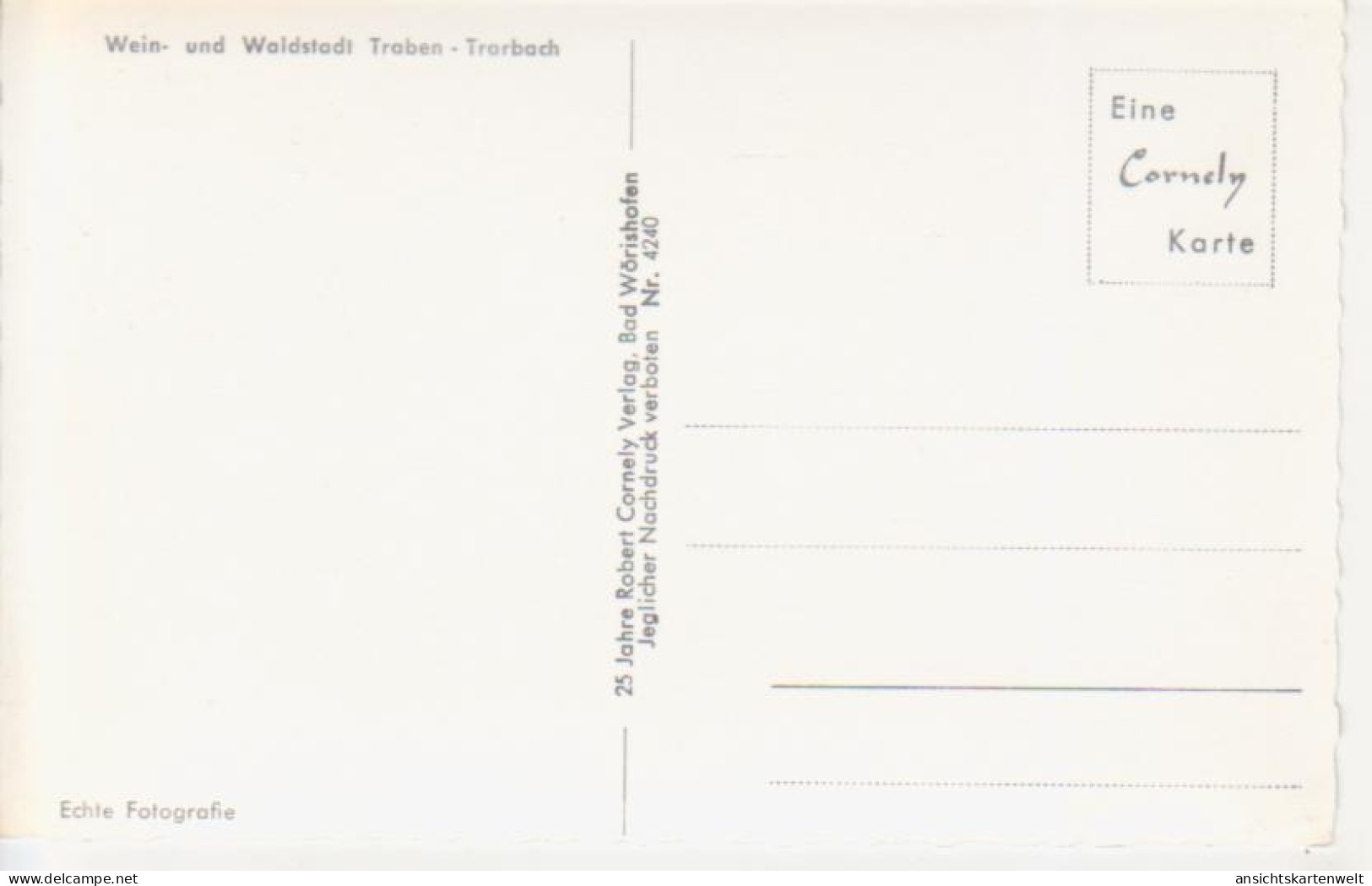 Traben-Trarbach Mit Grevenburg Totalansicht Ngl #219.472 - Andere & Zonder Classificatie