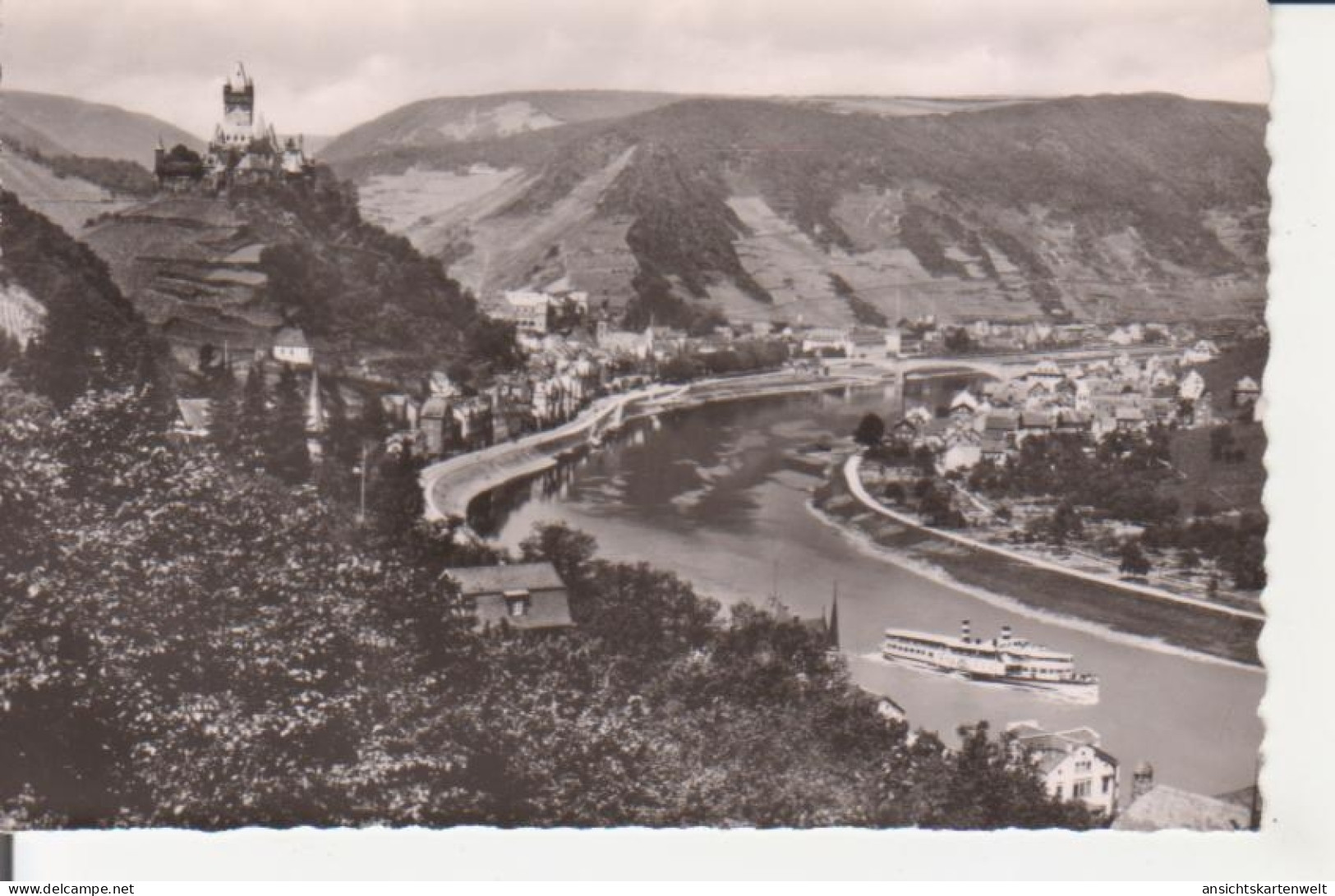 Cochem A.d. Mosel Panorama Mit Burg Ngl #219.479 - Other & Unclassified
