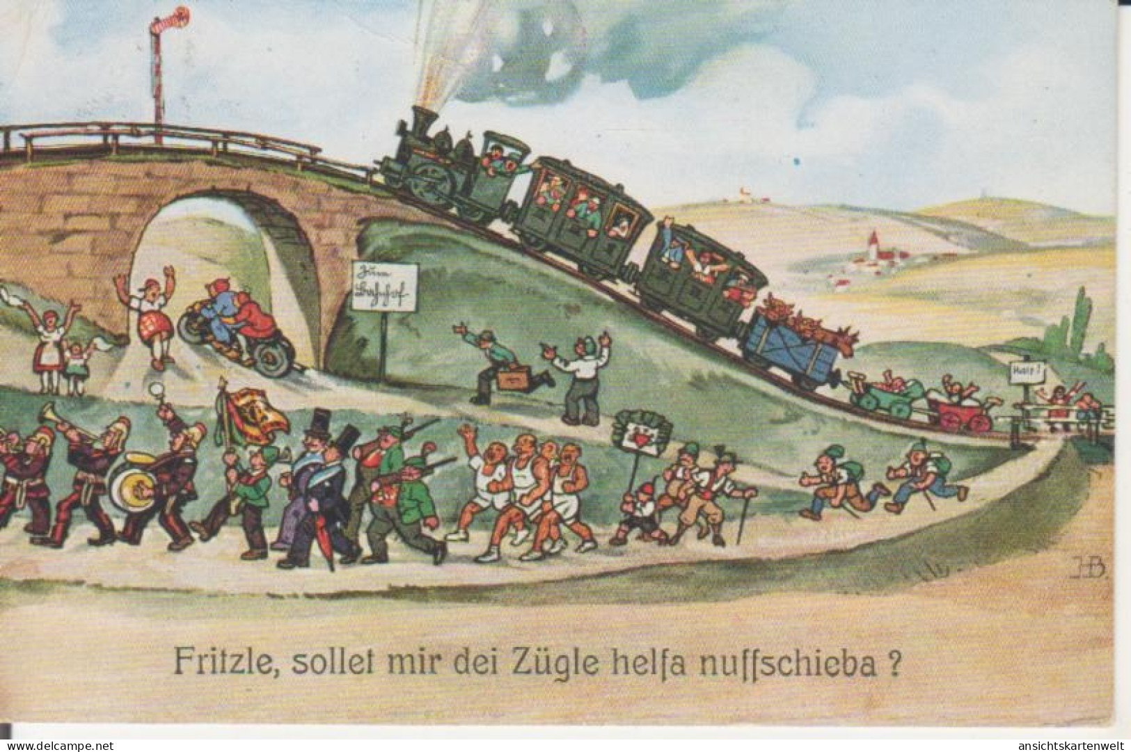 Humor: Friztle Und Sei Zügle Gl1934 #219.710 - Humor