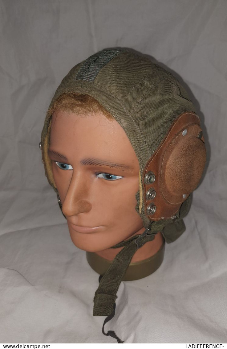 Sous-casque De Pilote GUENEAU Armée Française 1960 - Equipement