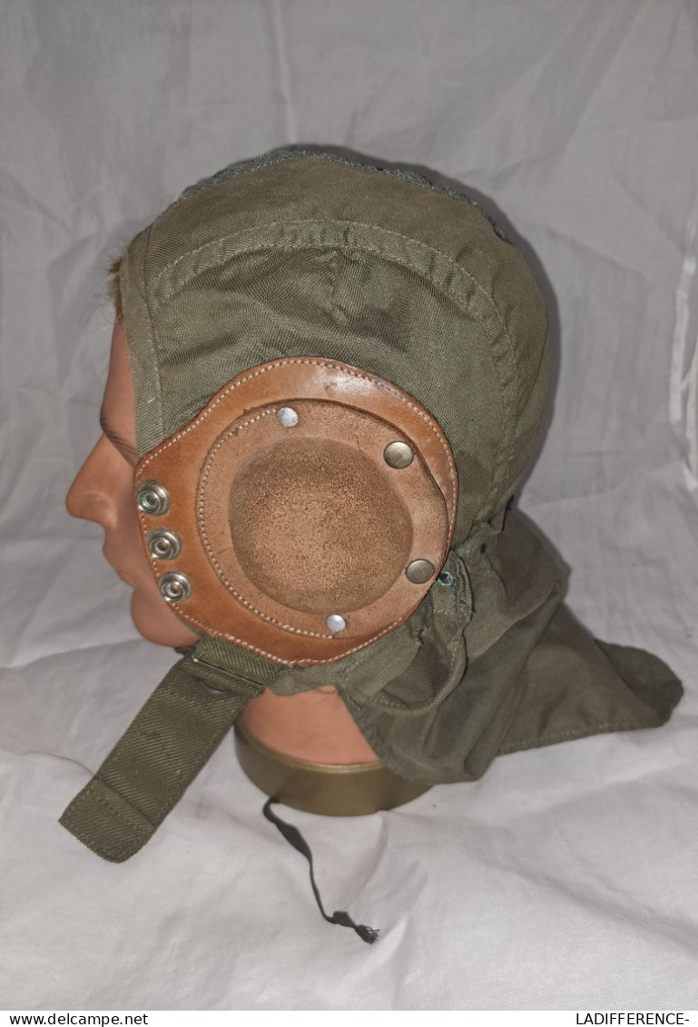 Sous-casque De Pilote GUENEAU Armée Française 1960 - Equipement