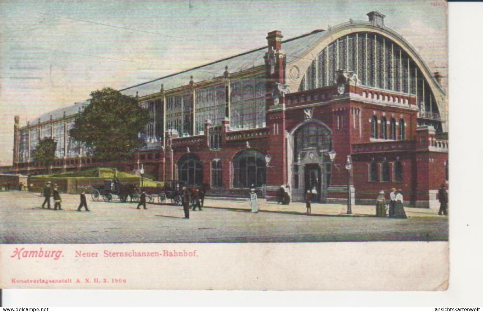 Hamburg Neuer Sternschanzen-Bahnhof Gl1908 #220.270 - Autres & Non Classés