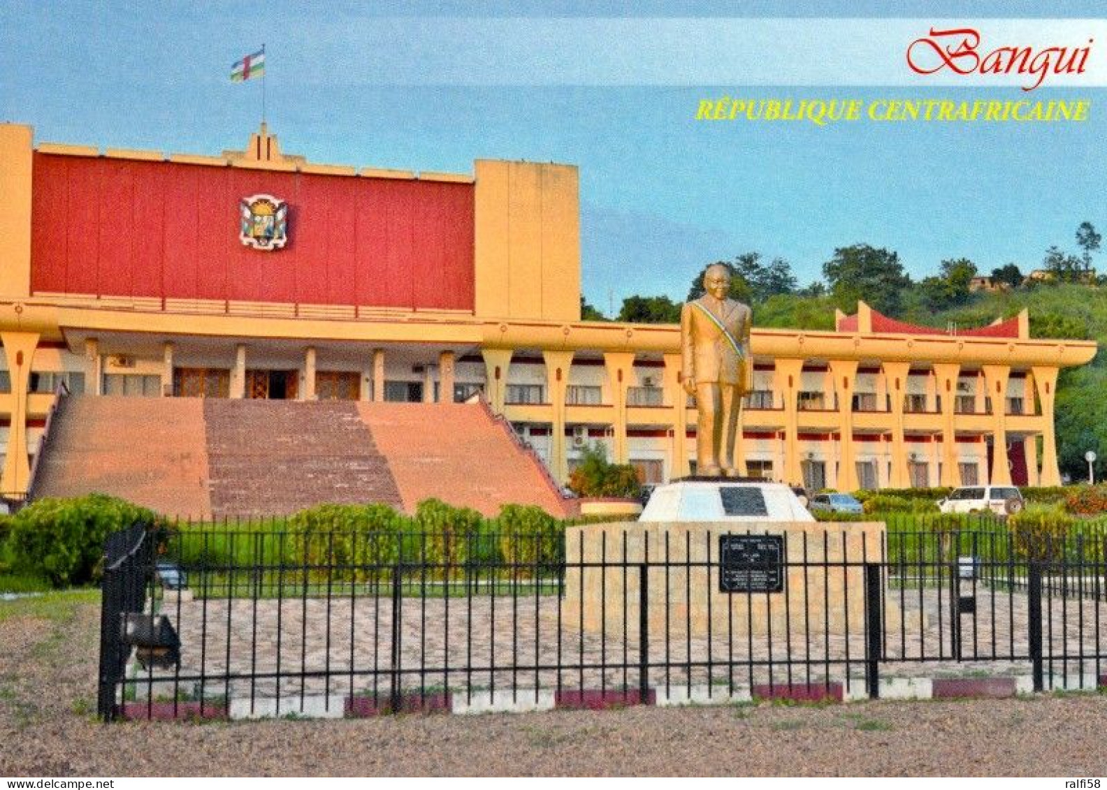 1 AK Zentralafrik. Republik * Gebäude Der Nationalversammlung In Bangui - National Assembly Building In Bangui * - Repubblica Centroafricana