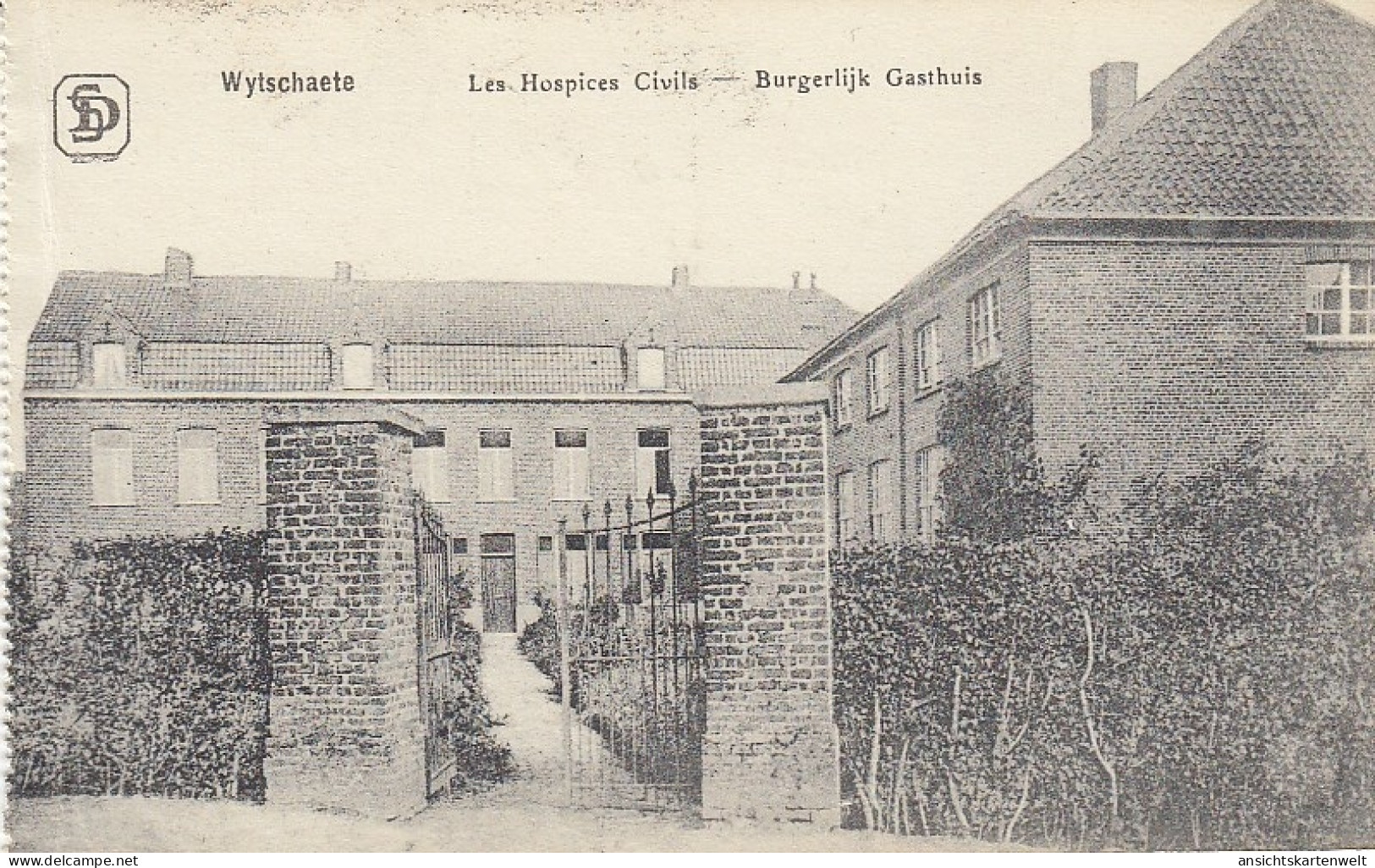 Wytschaete Les Hospices Civils Burgerlijk Gasthuis Ngl #D2547 - Autres & Non Classés