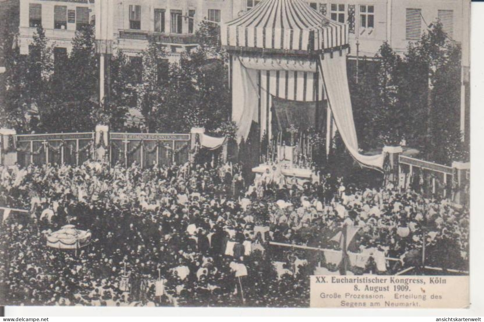 Köln - Eucharistischer Kongress 1909, Prozession Ngl #220.302 - Autres & Non Classés