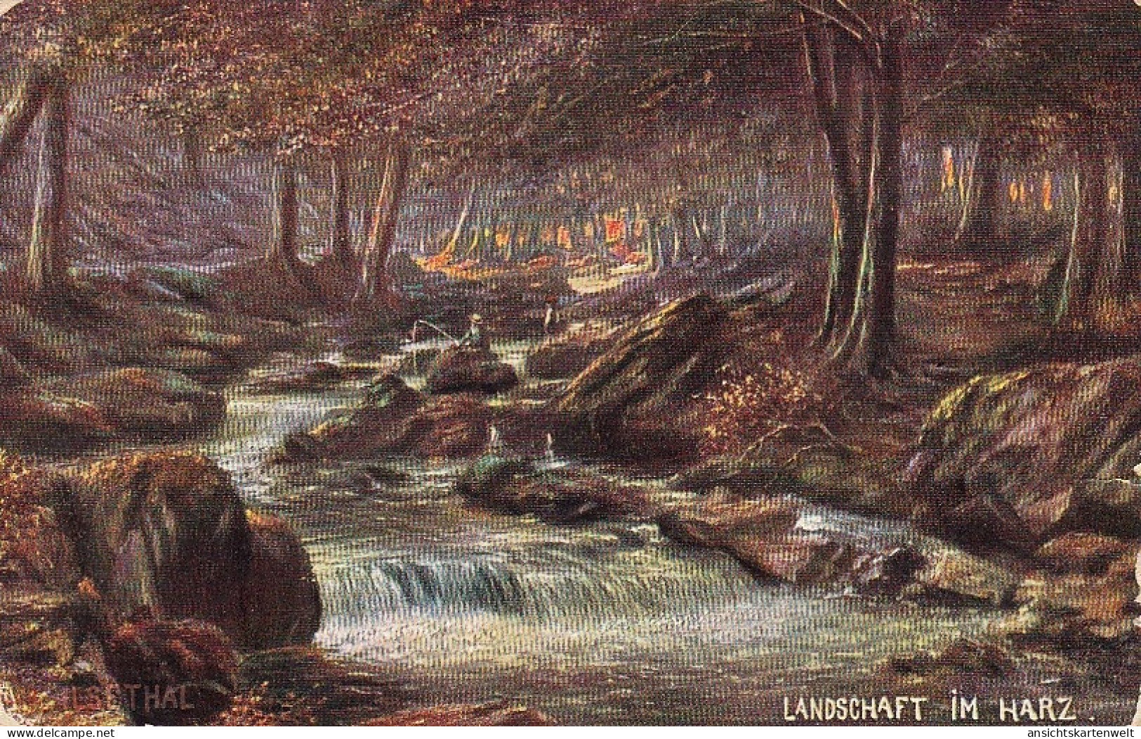 Landschaft Im Harz (Ilsetal) Gl1907 #D3569 - Zonder Classificatie