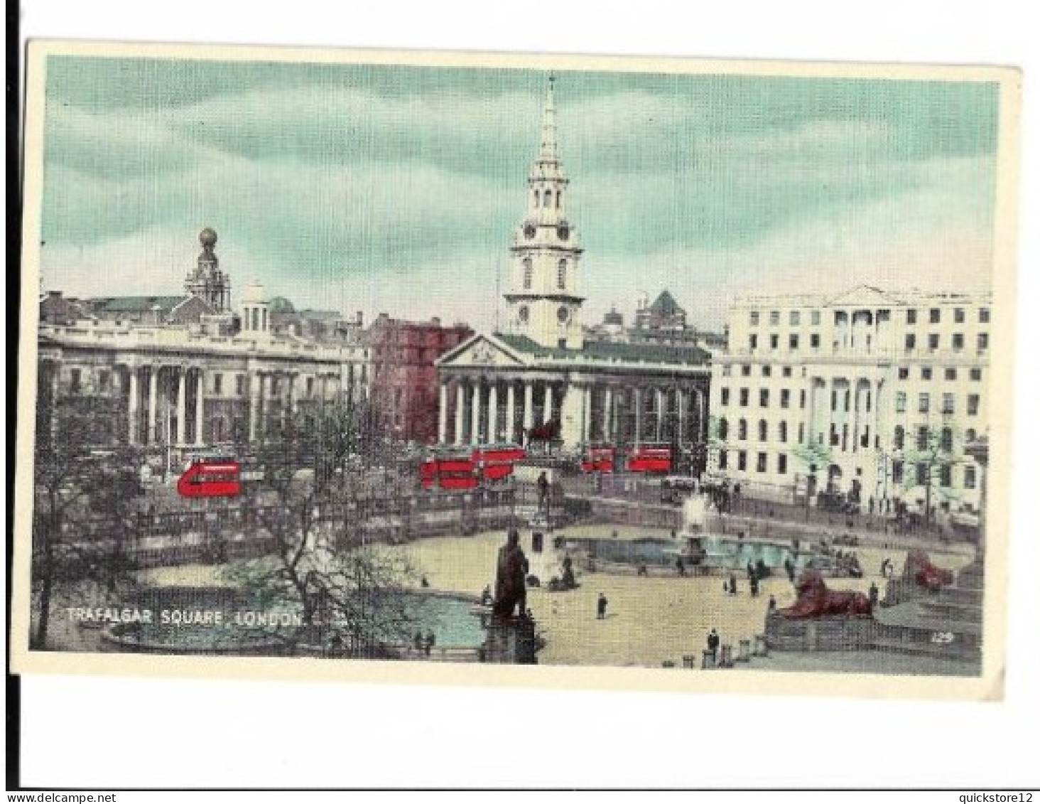 Trafalgar Square, London/Houses Of Parliament, London  -  6923 - Other & Unclassified