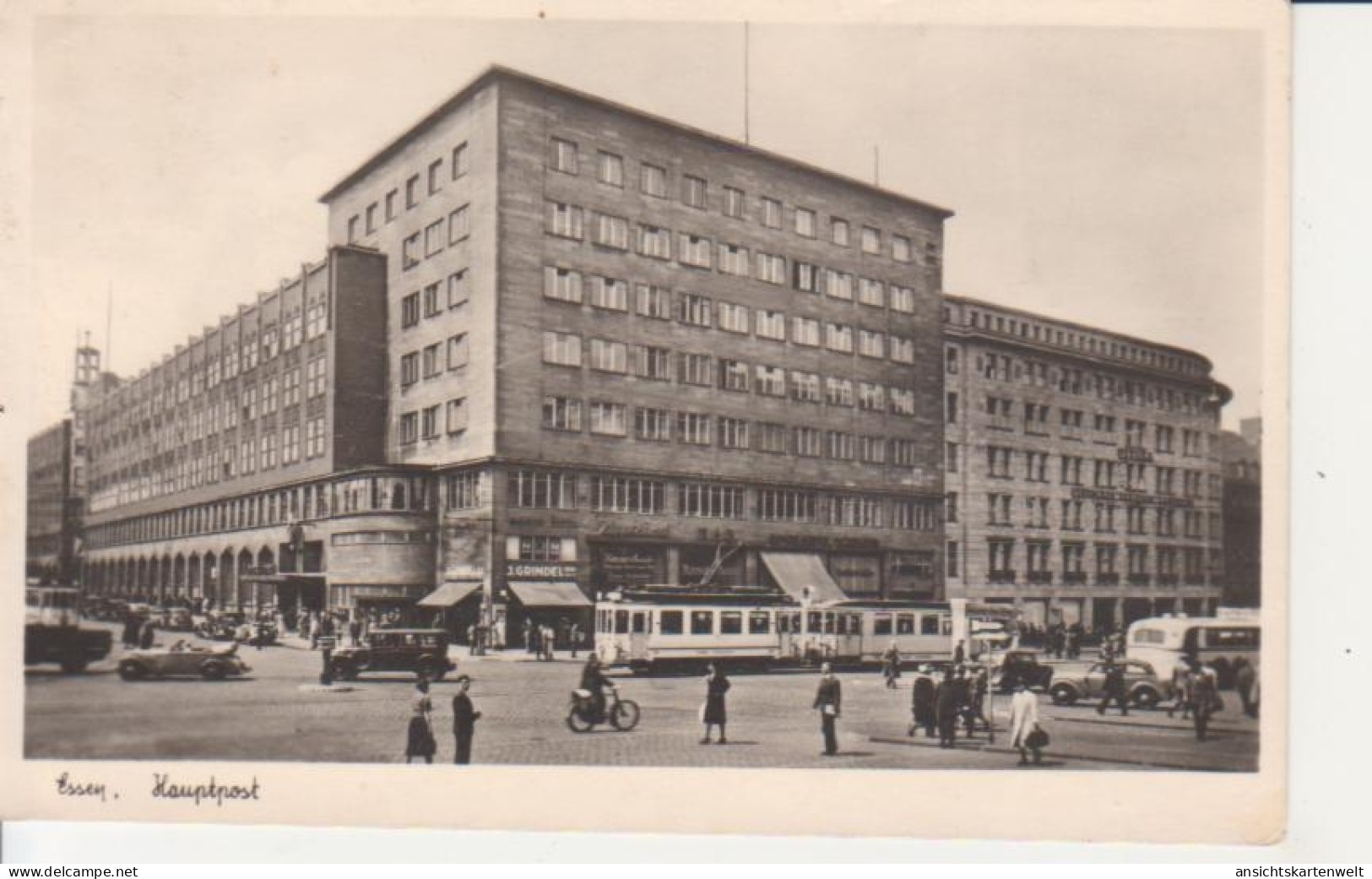 Essen (Ruhr) - Hauptpost Gl1950 #220.046 - Autres & Non Classés