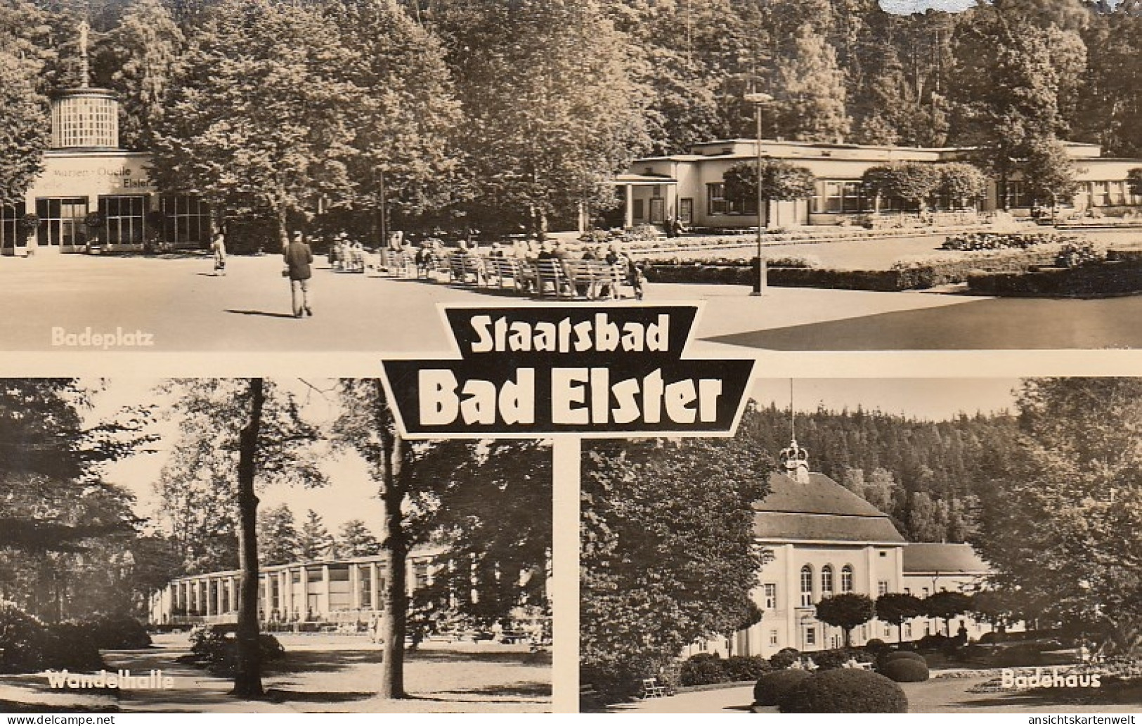 Staatsbad Bad Elster Mehrbildkarte Gl1964 #D2910 - Other & Unclassified