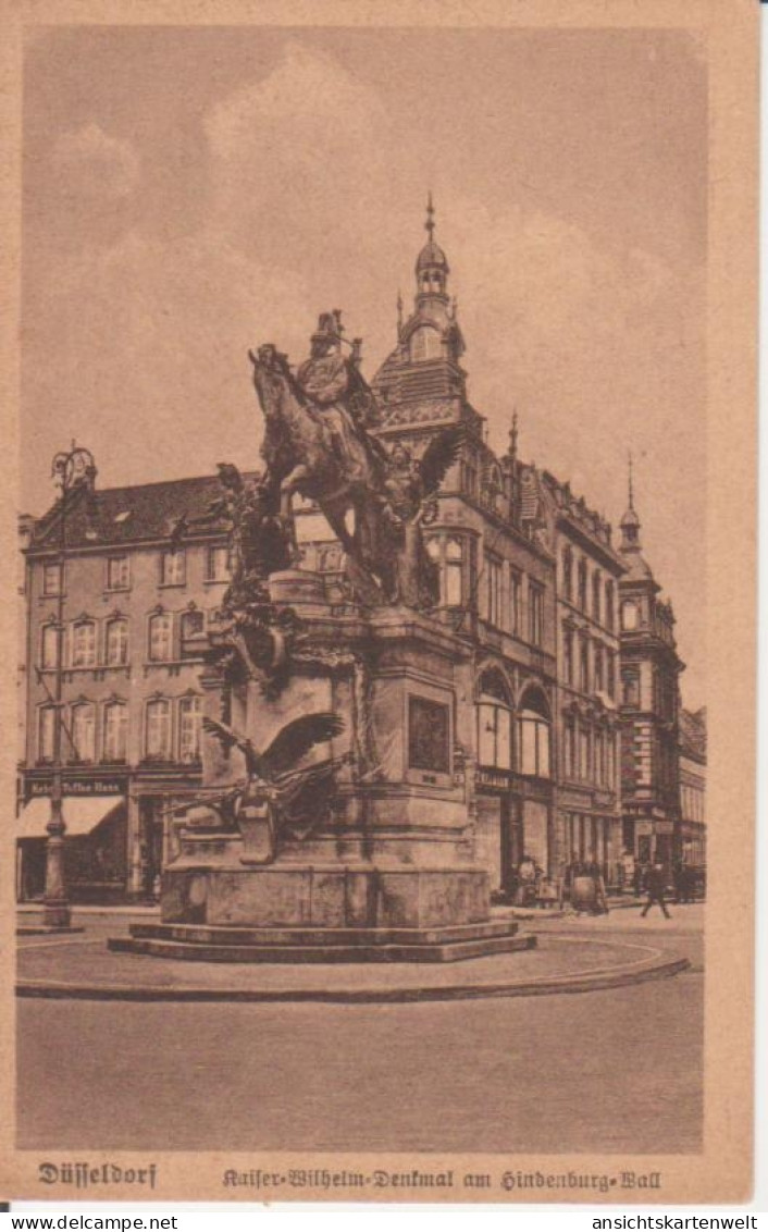 Düsseldorf Kaiser-Wilhelm-Denkmal Am Hindenburg Wall Ngl #219.843 - Autres & Non Classés