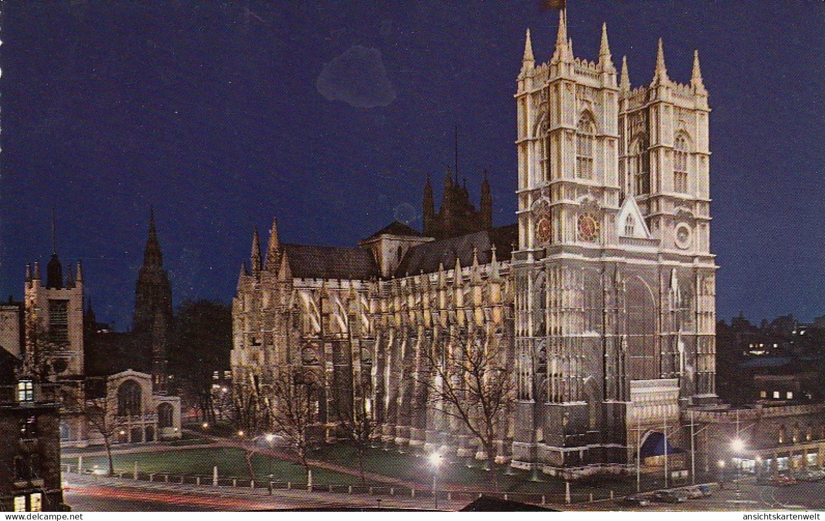 London Westminster Abbey (floodlit) Gl1970 #D3039 - Other & Unclassified