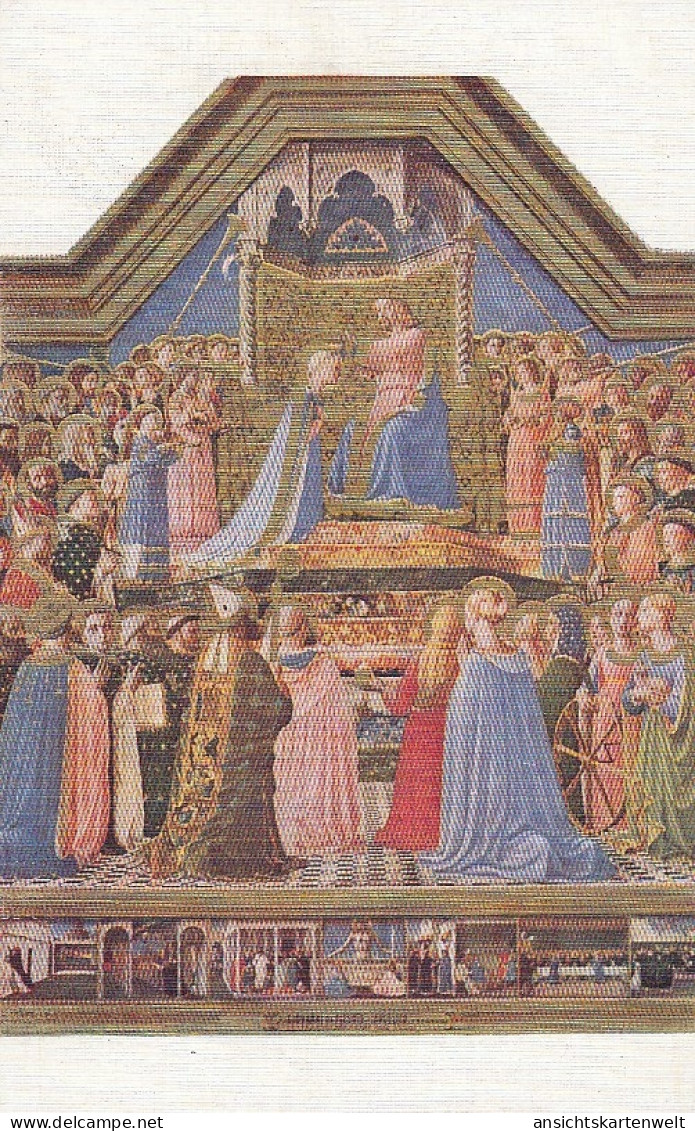 FRA BEATO ANGELICO Krönung Der Jungfrau Ngl #D3671 - Malerei & Gemälde