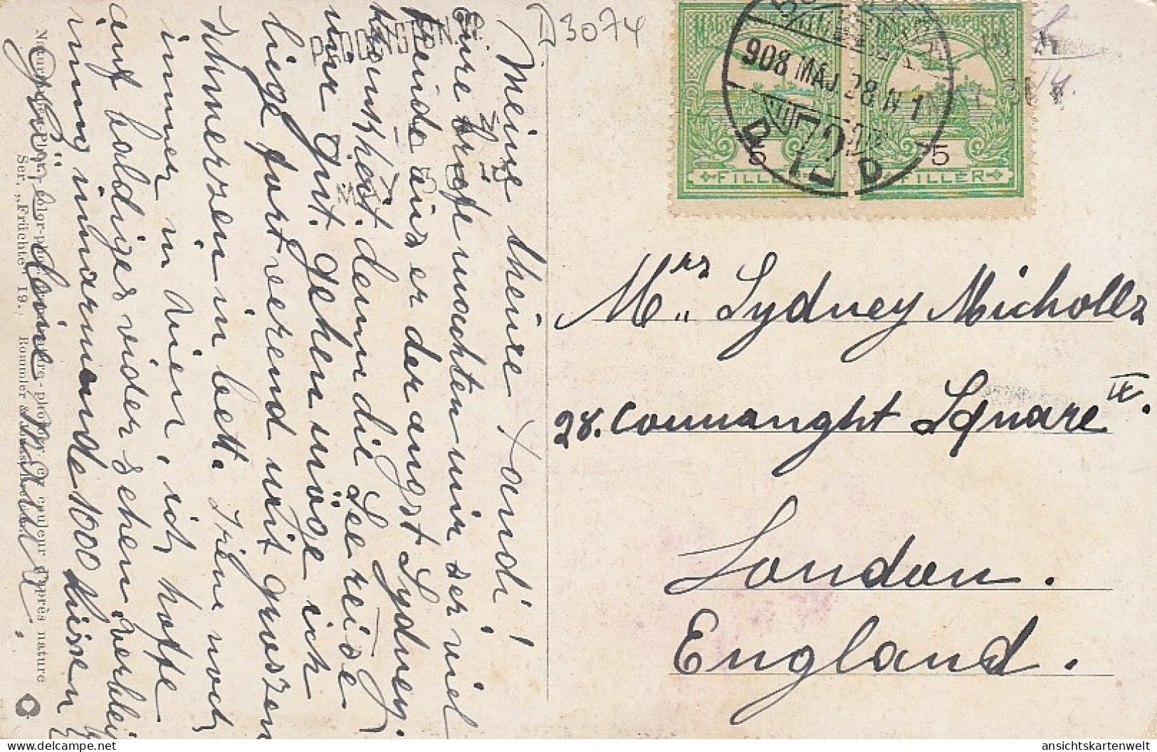 Stachelbeerenzweig Gl1908 #D3074 - Autres & Non Classés