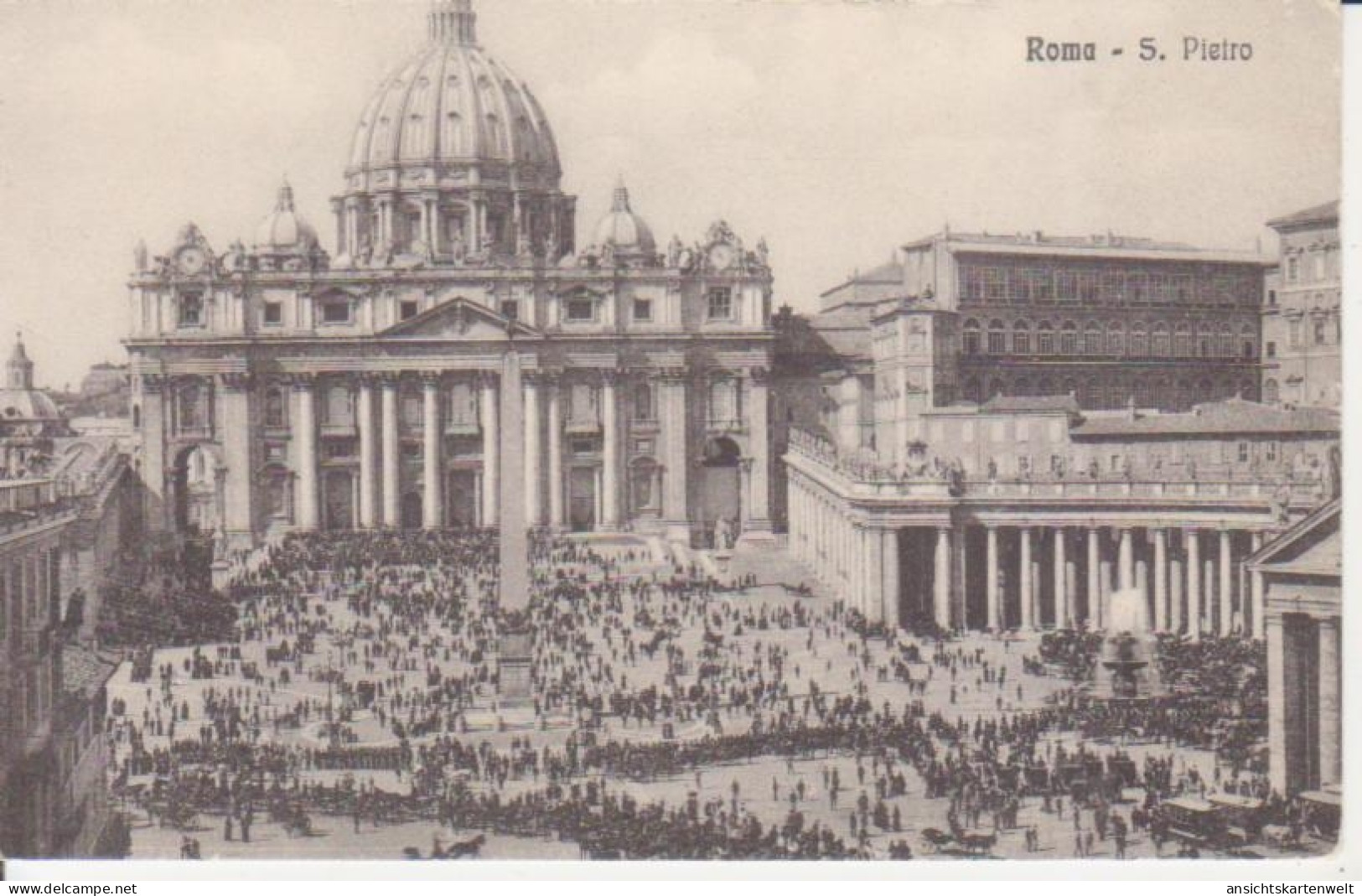 Vatikan: Piazza S. Pietro Ngl #220.333 - Vatican