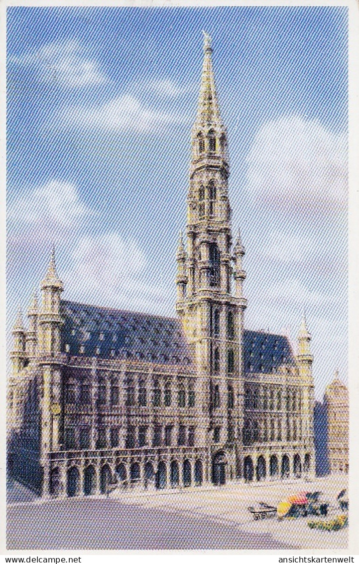 Bruxelles Hôtel De Ville Ngl #D4035 - Autres & Non Classés