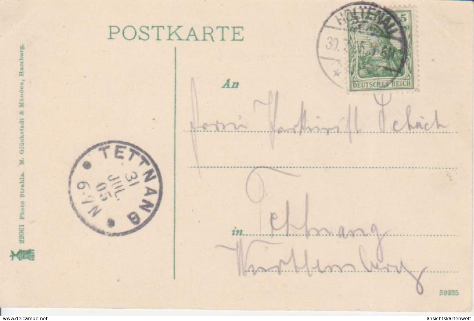 Kaiser Wilhelm-Kanal , Hochbrücke Levensau Gl1905 #220.341 - Autres & Non Classés