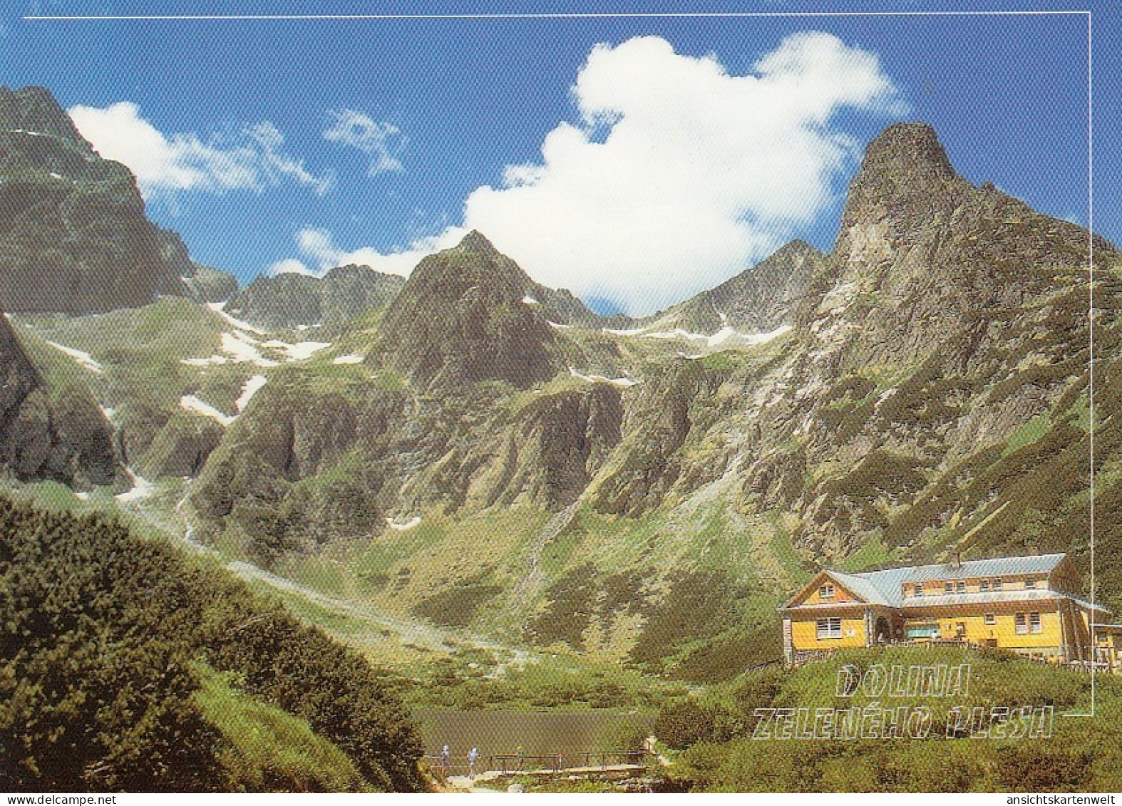 Vysoké Tatry Dolina Zeleného Plesa Gl1996 #D5119 - Slovaquie