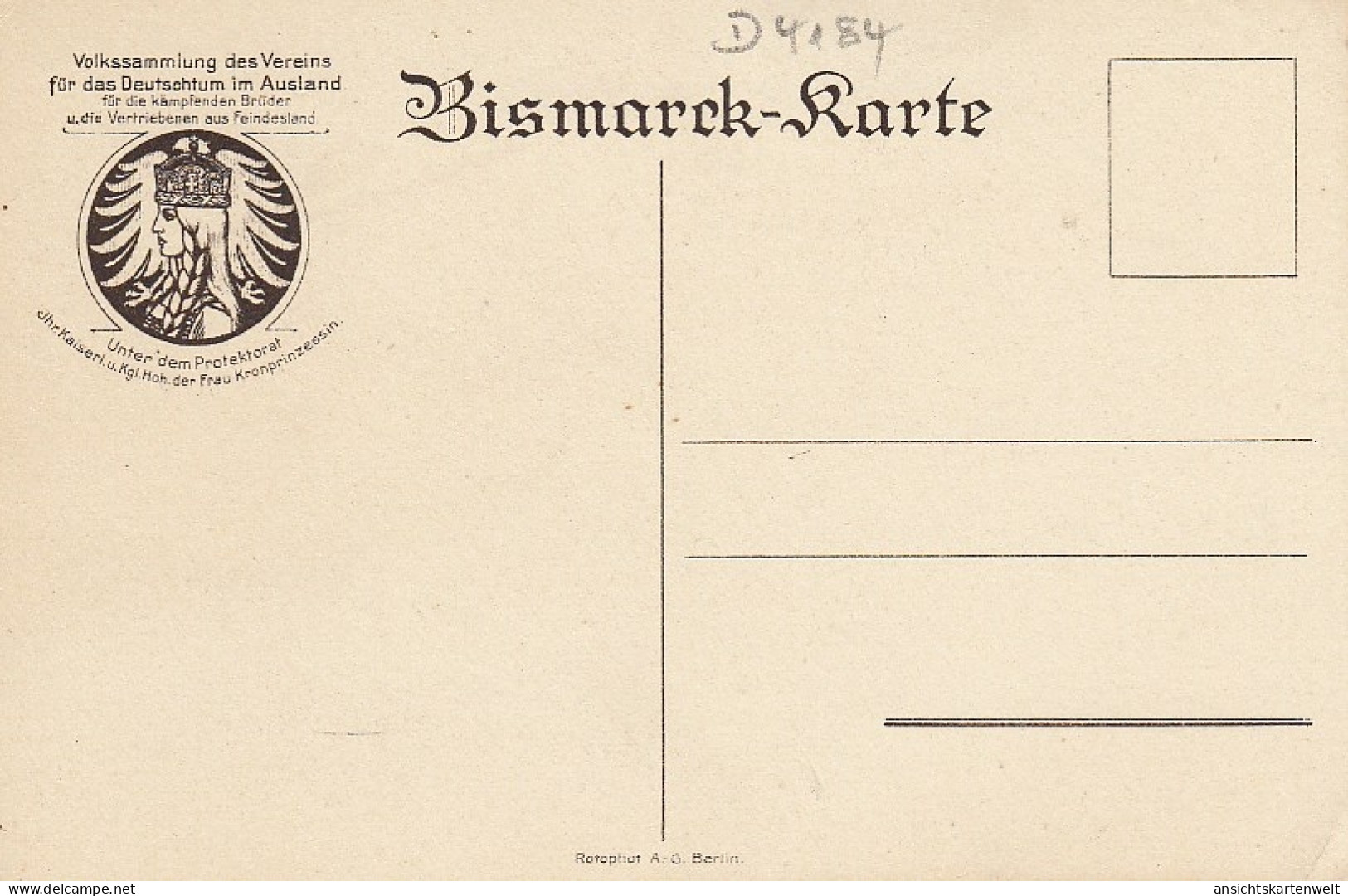 LENBACH Otto Fürst Von Bismarck 1888 Ngl #D4184 - Politische Und Militärische Männer