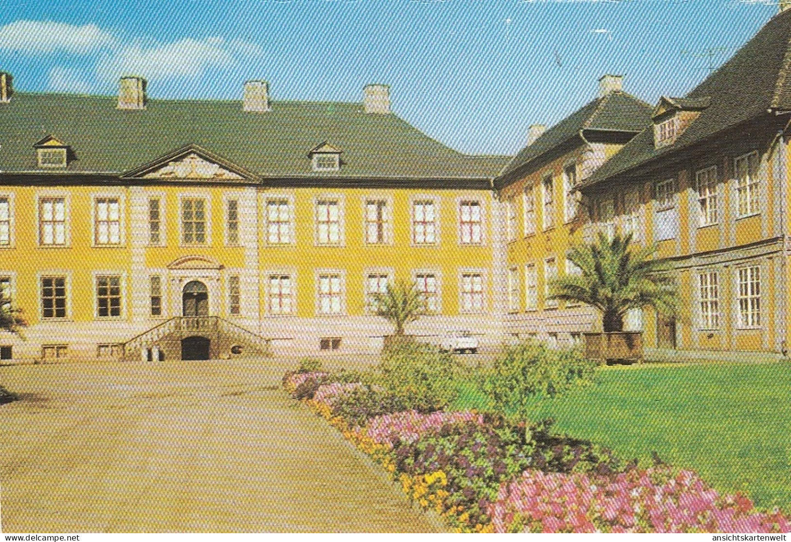 Oranienbaum Ehrenhof Und Schloß Glum 1975? #D5438 - Sonstige & Ohne Zuordnung