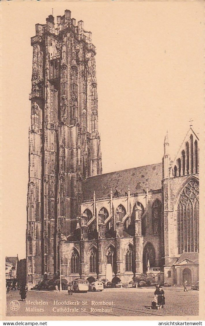 Mechelen Hoofdkerk St.Rombout Ngl #D4040 - Autres & Non Classés