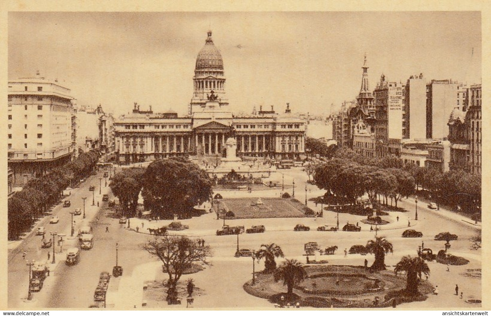 RA Buenos Aires Plaza Del Congreso Ngl #D4047 - Otros & Sin Clasificación