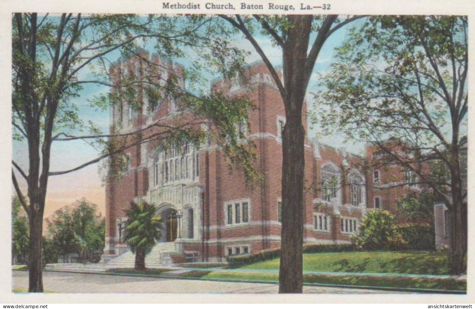 Baton Rouge LA - Methodist Church Ngl #220.186 - Sonstige & Ohne Zuordnung