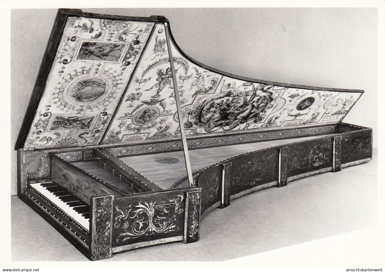 Harpsichord By GIOVANNI BAFFO, Venice Ngl #D4843 - Autres & Non Classés