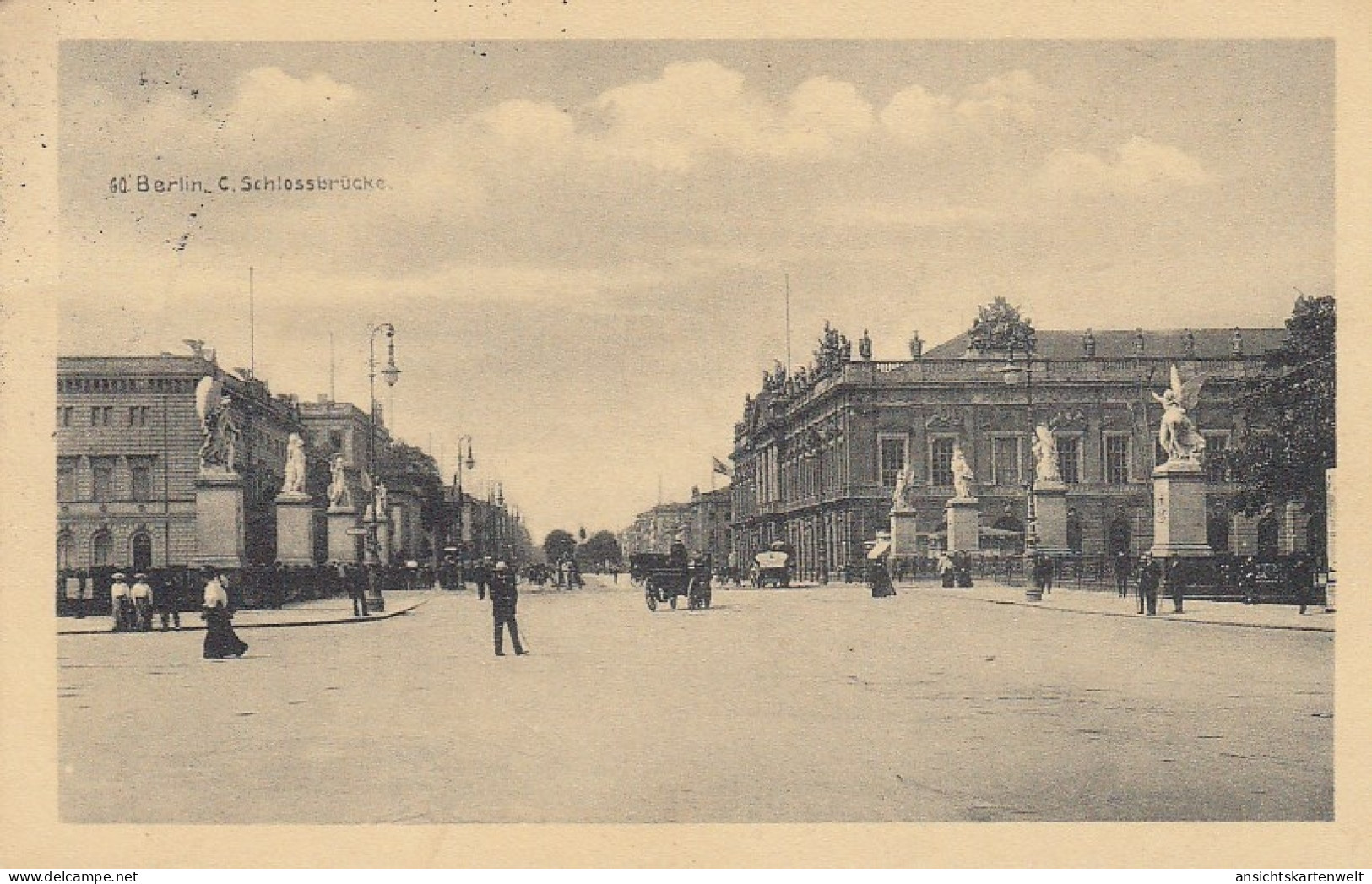 Berlin Schlossbrücke Gl1912 #D3557 - Autres & Non Classés