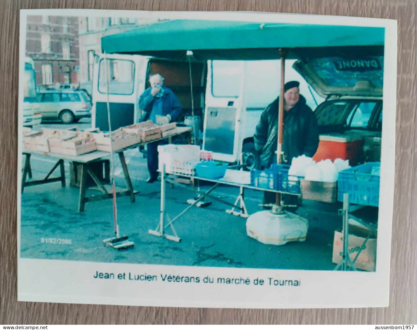 Tournai : Jean Et Lucien, Les Vétérans Du Marché - Geïdentificeerde Personen