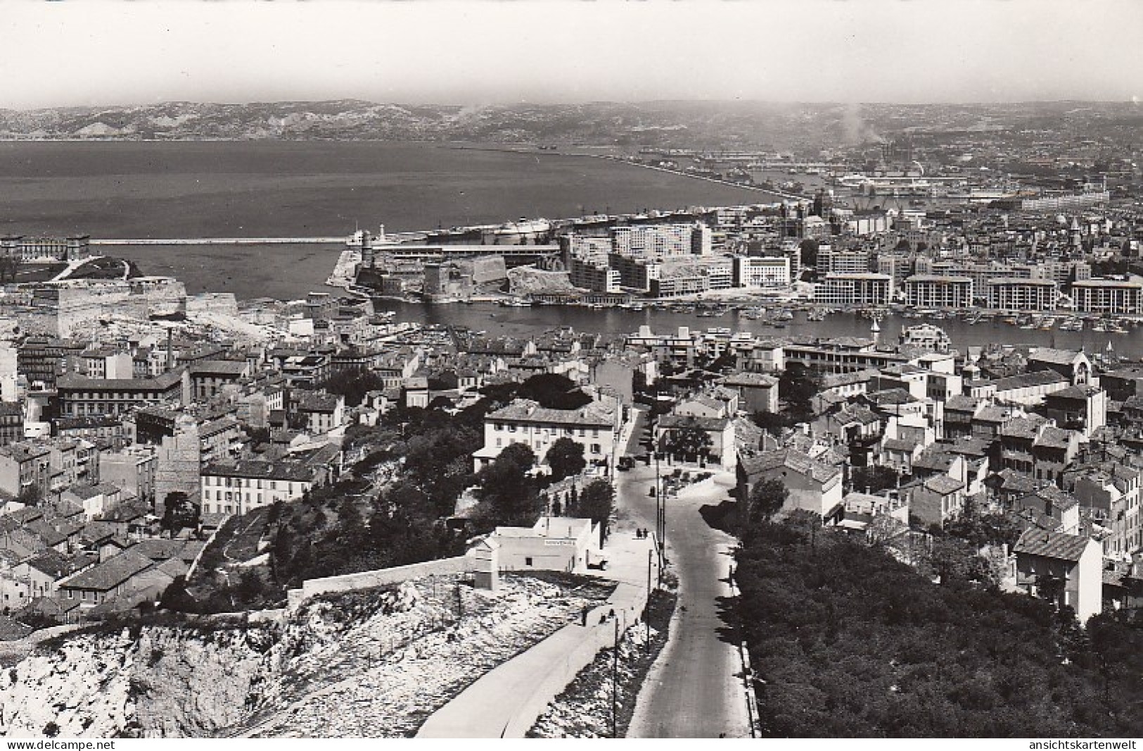 Marseille Vue Générale Sur Les Ports Ngl #D3973 - Altri & Non Classificati