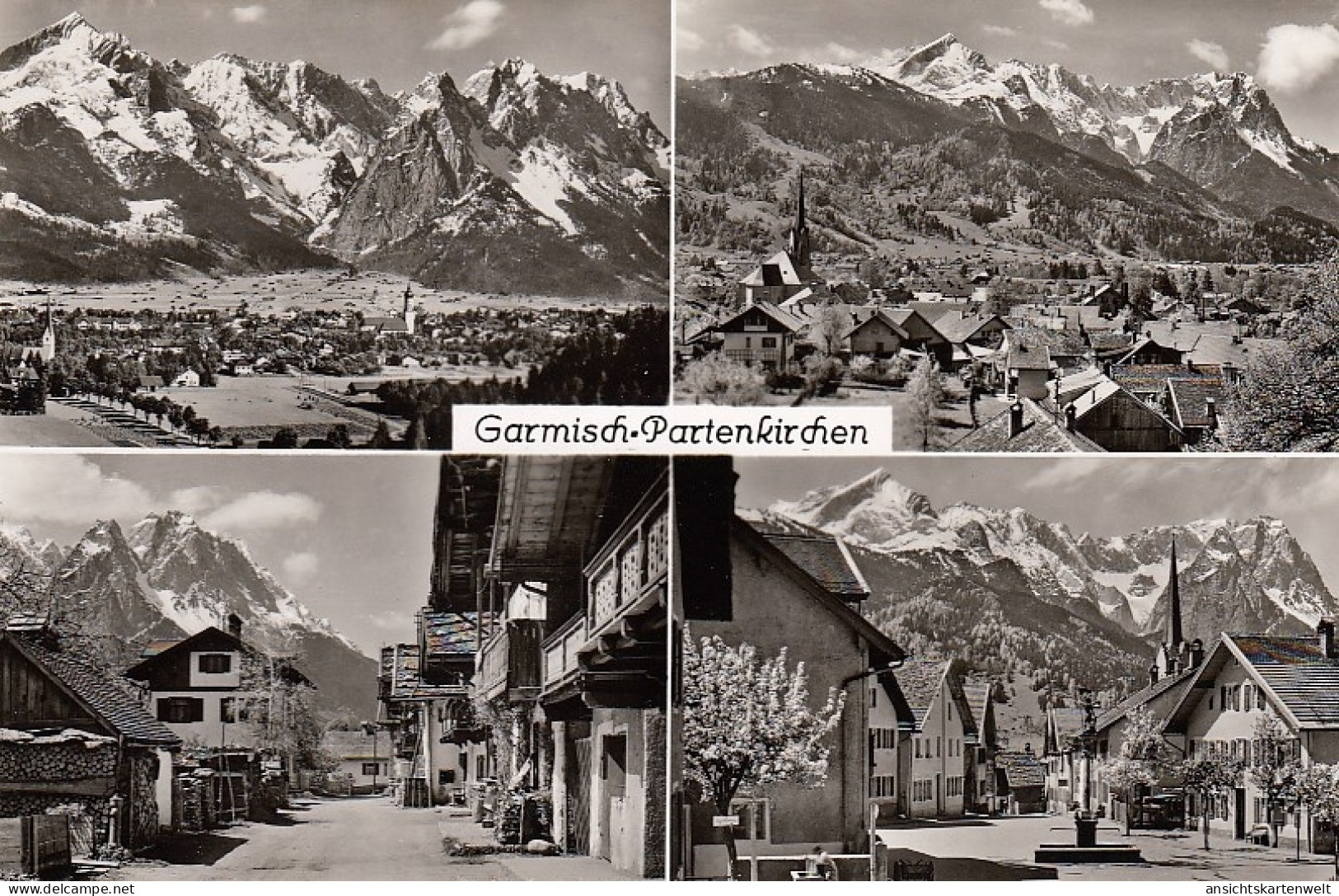 Garmisch-Partenkirchen Mehrbildkarte Ngl #D4626 - Sonstige & Ohne Zuordnung